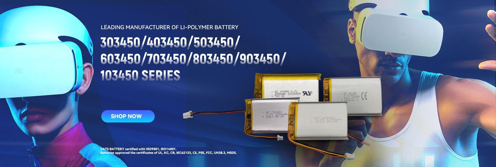 chất lượng Pin polymer lithium nhà máy sản xuất