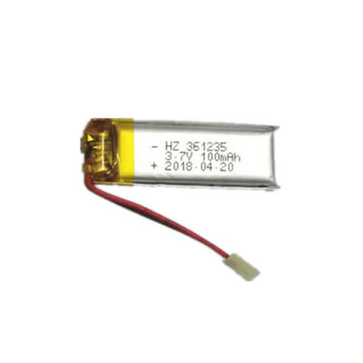 3.7V 100mAh 361235 Pouch Lithium Polymer Battery For Bluetooth Speaker Bulk Purchase