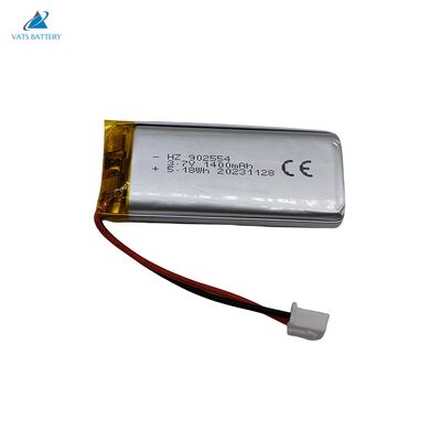 comprar 902554 Bateria de íon de lítio de 3,7V 1400mAh para dispositivos inteligentes online manufacture