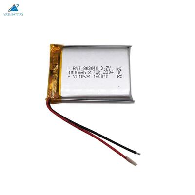 comprare 3.7 V 1000mAh batteria al litio polimerico Compatta ricaricabile 803040 batteria online manufacture