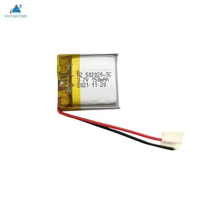 comprar Fábrica 502020 3c Alta tasa de descarga 3.7v 150mah Batería Lipo Rc para rastreador de perros online manufacture