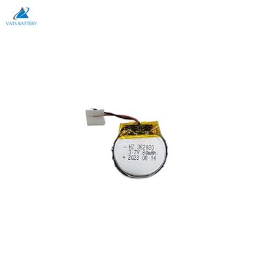 satın al Tekrar şarj edilebilir 362020 80mAh 3.7V Li Ion Pil Paketi Bluetooth kulaklıklar için online manufacture