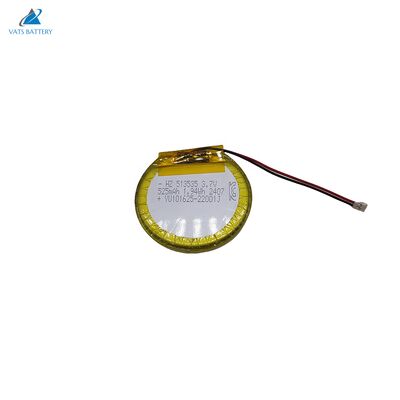 satın al 513535 3.7V Yuvarlak Lipo Pil 525mAh Kullanıcı Elektronikleri İçin Polimer Pil online manufacture