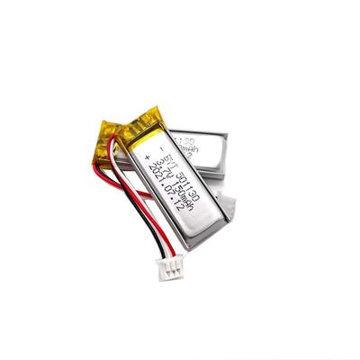Buy 501130 150mAh 3.7 V Polymer Lithium Battery Pouch CB KC Certified online manufacture