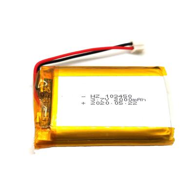 acheter 3.7v 2000mAh Batterie rechargeable au lithium-ion polymère 103450 pour appareils médicaux online manufacture