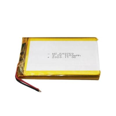 Beli UL1642 CE Sertifikasi 503759 3.7V 1200mAh LiPo Lithium Polymer Baterai online manufacture