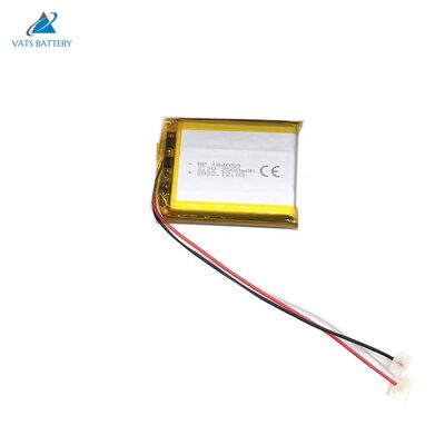 কেনা 104050 2500mAh আইইসি 62133 লিথিয়াম পলিমার ব্যাটারি 3.7V রিচার্জযোগ্য লি-পলিমার ব্যাটারি প্যাক অনলাইনে উৎপাদন