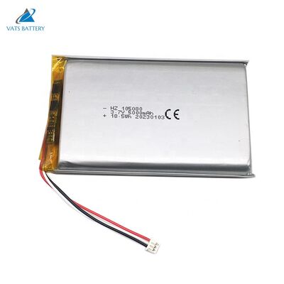 Buy 105080 3.7V 5000mAh Lithium Polymer Battery For Power Bank With UN38.3 MSDS online manufacture