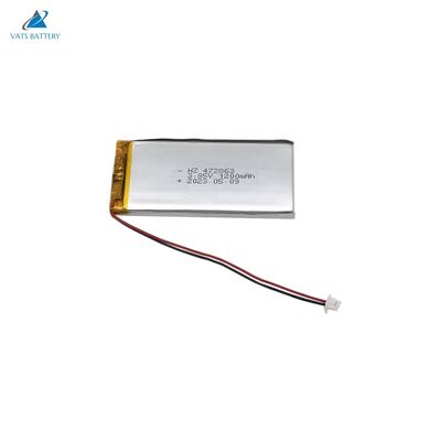 Buy 472863 1200mAh 4.35V High Voltage Lithium Polymer Battery for 3.85V Energy Storage Applications online manufacture