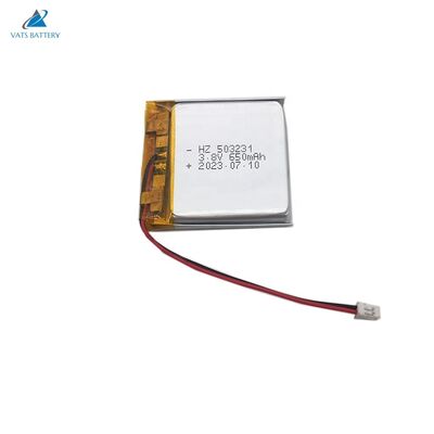 Buy 503231 650mAh 3.8V Lithium Polymer Battery Li-ion Battery Cell for Power Tools and Consumer Electronics online manufacture