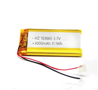 Buy High Capacity 103665 3.7V 3000mAh Lithium Polymer Battery Custom Size Medical Digital Equipment Soft Pack Lithium Cell online manufacture