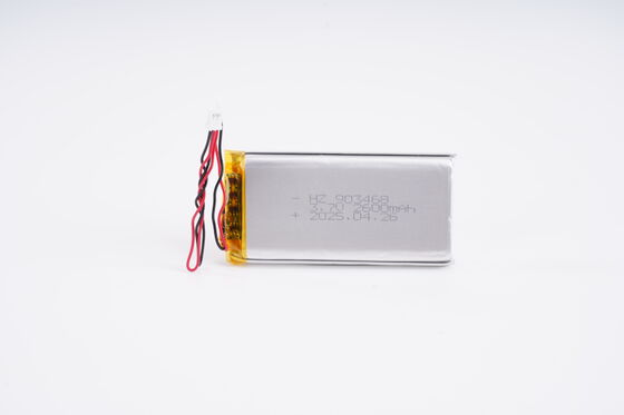 Buy 3.7V 2600mAh 903468 Custom Rechargeable Lithium Polymer Lipo Battery UN38.3 MSDS Certified For Digital Devices Medical Gear Power Banks Toys GPS online manufacture
