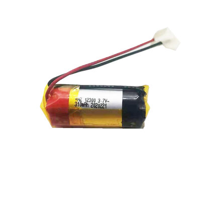 Beli Hot Selling 12300 Lithium Polymer Cylindrical Battery 3.7V 310mAh 10C Discharge Lipo Battery Untuk senter, mainan & perangkat digital portabel pembuatan online