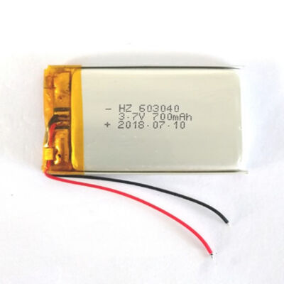 satın almak 3.7V 700mAh Li Polimer Pil 603040 GPS Takip Cihazı İçin Şarj Edilebilir Lityum İyon Hücre Çevrimiçi üretim
