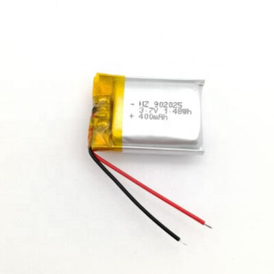 buy 3.7V 400mAh 902025 Li Polymer Battery for Wearable & Bluetooth Devices online manufacture