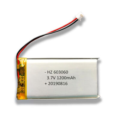 acheter HZ603060 1200mAh 3,7V Li Polymer Battery Rechargeable Li-ion Lipo Cell Pour le tracker GPS fabrication en ligne
