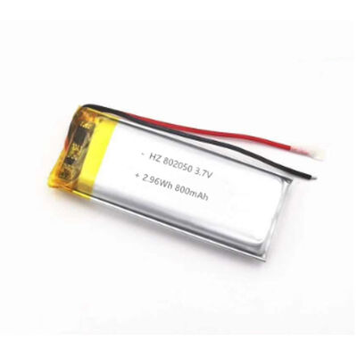 Buy 802050 3.7V 800mAh Li Polymer Battery For GPS Tracker Wearable Devices online manufacture