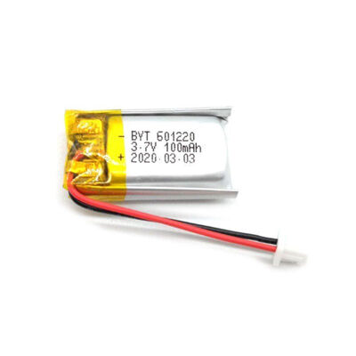 buy 601220 3.7V 100mAh Lithium Polymer Battery For Small Speakers Wearable Devices online manufacture