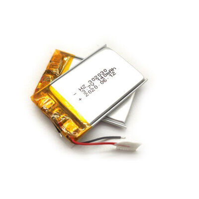 αγορά 302030 3.7V 140mAh Μπαταρία Li Polymer Προσαρμοσμένη Κυψέλη Μπαταρίας Ιοντολίθου διαδικτυακή κατασκευή