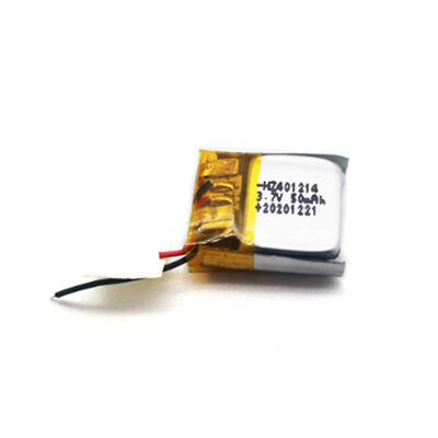 buy 401214 50mAh 3.7V Rechargeable Li Polymer Battery For Wearable Devices online manufacture