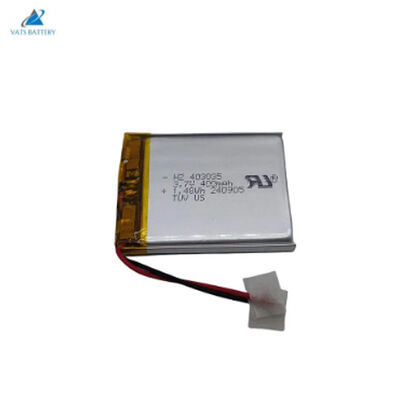 Buy 403035 3.7V 400mAh Li Polymer Battery For Small Wearable & Consumer Devices online manufacture