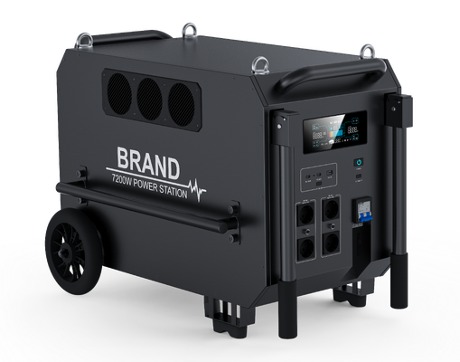 ซื้อ N086 สถานีพลังงานพกพา LiFePO4 ขนาด 7200W 9792Wh พร้อมฟังก์ชัน UPS การผลิตออนไลน์