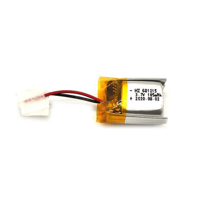 buy 3.7V 105mAh Li‑ion Pouch Cell 681215 Rechargeable Battery For Small Consumer Smart Devices online manufacture