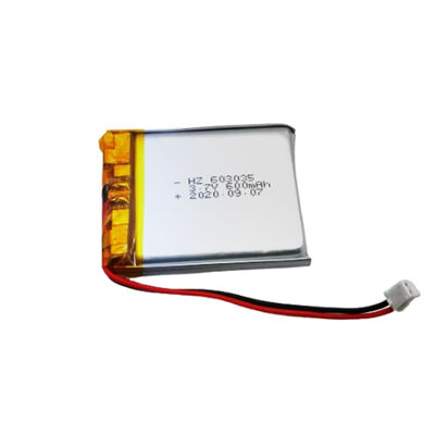 kopen HZ603035 3.7V 600mAh Lithium Polymer Battery Pouch Cell voor het vervangen van koptelefoon en tracker online vervaardiging