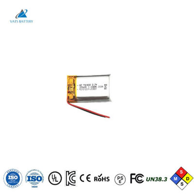 কিনতে HZ702030 3.7V 380mAh লিথিয়াম পলিমার পকেট সেল ছোট স্মার্ট ইলেকট্রনিক্সের জন্য রিচার্জযোগ্য লি-পলিমার ব্যাটারি OEM অনলাইনে উৎপাদন