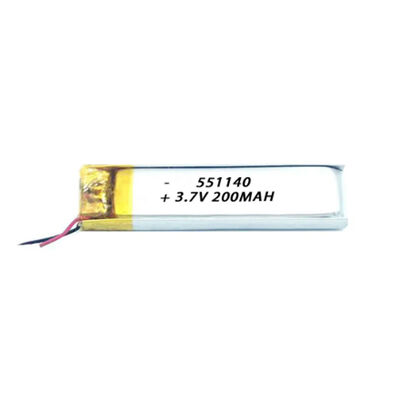 acheter HZ551140 3,7V 200mAh batterie au lithium polymère rechargeable batterie Lipo pour les petits appareils électroniques de consommation fabrication en ligne