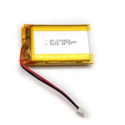 mua 703448 3.7V 1500mAh Pin Lithium Polymer có thể sạc lại Tuổi thọ dài OEM ODM sản xuất trực tuyến