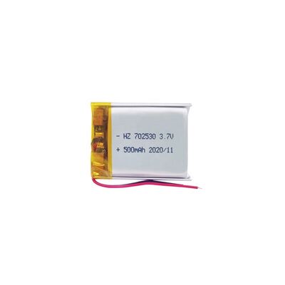 membeli 702530 3.7V 500mAh Baterai Lithium Polymer Isi Ulang Sel Lipo Kustom Kapasitas Tinggi pembuatan online