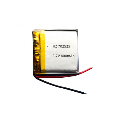 يشتري 702525 3.7V 400mAh بطارية ليثيوم بوليمر قابلة للشحن مصنع توريد الصف خلية تصنيع عبر الإنترنت