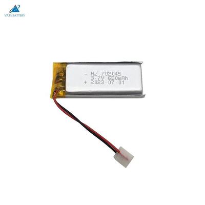 구입하다 702045 3.7V 650mAh 리튬 폴리머 배터리 충전식 공장 공급 등급 A 셀 온라인 제조