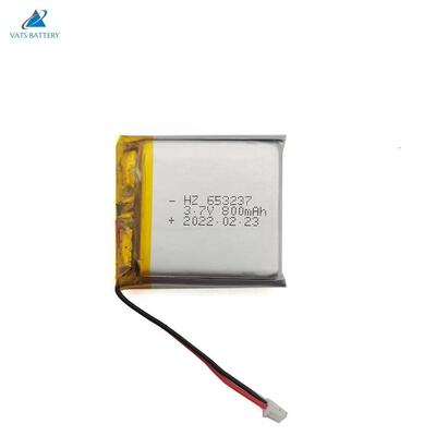 mua 653237 3.7V 800mAh Pin lithium polymer có thể sạc lại Nhà máy cung cấp Tế bào hạng A sản xuất trực tuyến