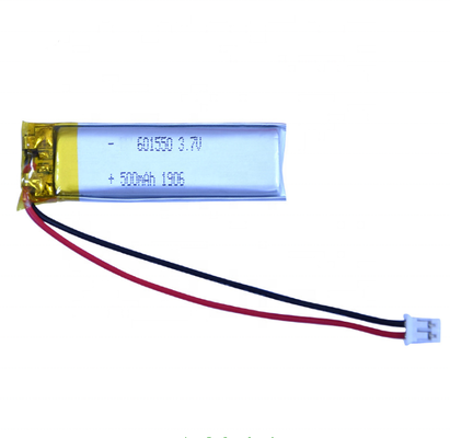 buy 601550 3.7V 500mAh Lithium Polymer Battery Rechargeable High Capacity Factory Supply online manufacture