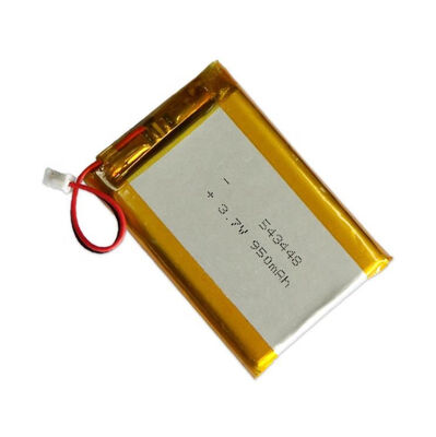 satın almak 543448 3.7V 950mAh Lityum Polimer Pil Şarj Edilebilir Özel Lipo Hücresi Yüksek Kapasiteli Çevrimiçi üretim