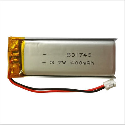 membeli 531745 3.7V 400mAh Baterai Polimer Lithium Isi Ulang Pasokan Pabrik Sel Kelas A pembuatan online