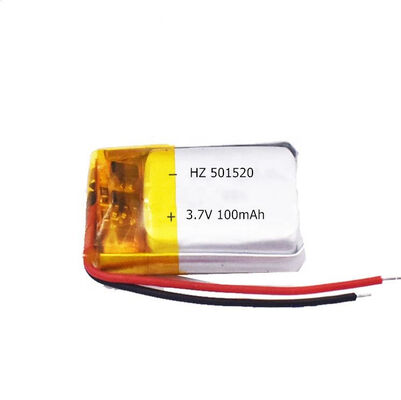 satın almak 501535 3.7V 230mAh Lityum Polimer Pil Şarj Edilebilir Yüksek Kapasiteli Fabrika Tedarik Çevrimiçi üretim
