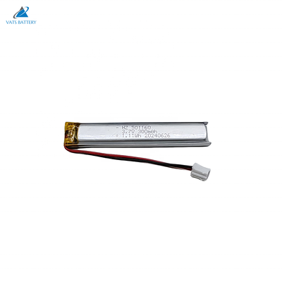 kopen 501160 van het het Lithiumpolymeer van 3.7V 300mAh de Batterij Oplaadbare Douanelipo Cel Hoge Capaciteit online vervaardiging