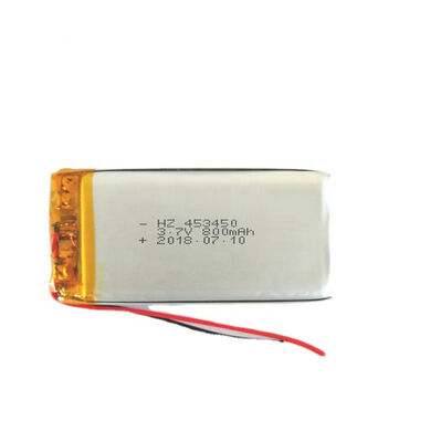 comprar 453450 célula de encargo Lipo del ODM recargable del OEM de la batería del polímero de litio de 3.7V 800mAh Fabricación en línea