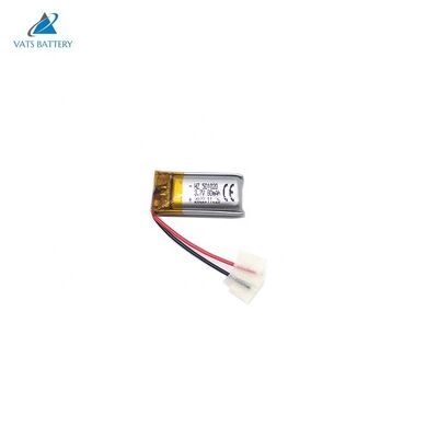 acheter 501020 3.7V 80mAh batterie au lithium polymère rechargeable haute capacité approvisionnement d'usine fabrication en ligne
