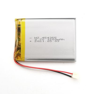 buy 454355 3.7V 1200mAh Lithium Polymer Battery Rechargeable Long Cycle Life OEM ODM online manufacture