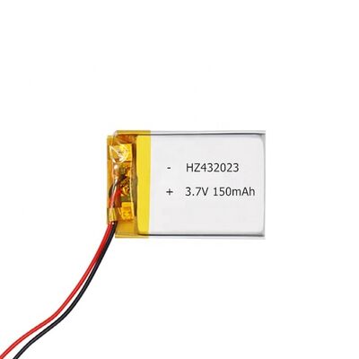 يشتري 432023 3.7V 150mAh بطارية ليثيوم بوليمر قابلة للشحن OEM ODM خلية ليبو مخصصة تصنيع عبر الإنترنت