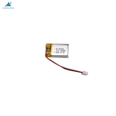 ซื้อ 401524 แบตเตอรี่ลิเธียมโพลิเมอร์ 3.7V 130mAh อายุการใช้งานยาวนานแบบชาร์จไฟได้ OEM ODM การผลิตออนไลน์
