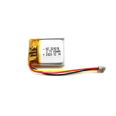 membeli 321618 3.7V 75mAh Baterai Lithium Polymer Isi Ulang Sel Lipo Kustom Kapasitas Tinggi pembuatan online