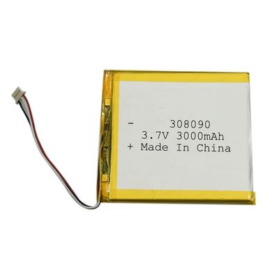 kopen 308090 3,7 V 3000 mAh lithium-polymeerbatterij, oplaadbaar, hoge capaciteit, fabriekslevering online vervaardiging