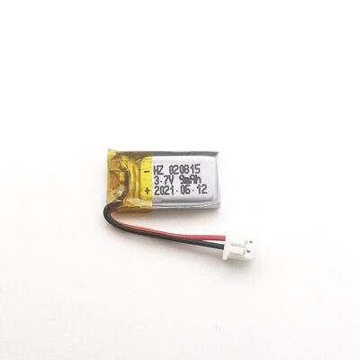 खरीदना 200815 3.7V 9mAh लिथियम पॉलिमर बैटरी रिचार्जेबल कस्टम लिपो सेल उच्च क्षमता ऑनलाइन निर्माण