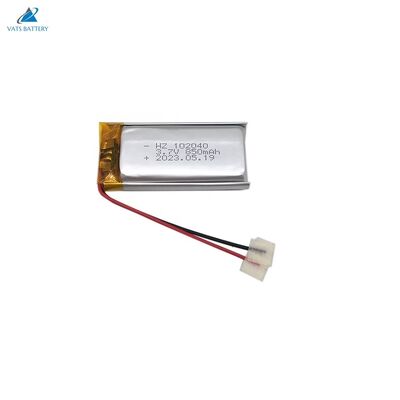 kopen 102040 van het het Lithiumpolymeer van 3.7V 850mAh de Batterij Navulbare Douanelipo Cel Hoge Capaciteit online vervaardiging