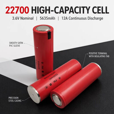 buy 22700A 3.6V 5635mAh Cylindrical Li-Polymer Battery Rechargeable Factory Supply online manufacture